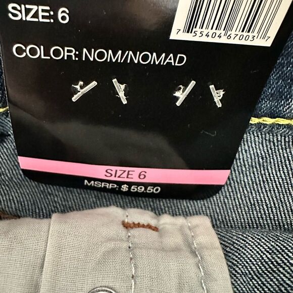 NWT DKNY Women’s Blue Jean Mini Skirt Raw Hem - Size 6 - Picture 5 of 8